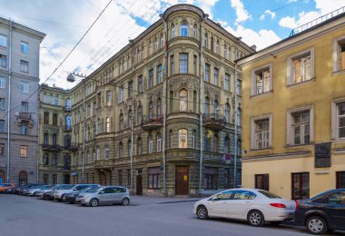 Anıt Müzesi Raznochinniy Peterburg Bolshoy Kazachiy pereulok, 7-9, St. Petersburg, Rusya Federasyonu üzerinde şehrin tarihi merkezi 