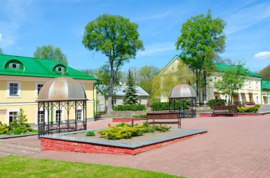 Karmaşık binaların eski Cizvit collegium (şimdi - Polotsk State University), Beyaz Rusya