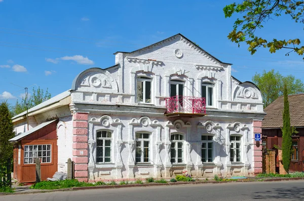 Edifício velho no centro histórico da cidade, Polotsk, Bielorrússia — Fotografia de Stock