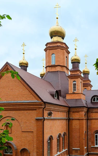 Polykovichskaya Krynitsa, Holy Trinity Temple in Mogilev District, Belarus — Stock Photo, Image