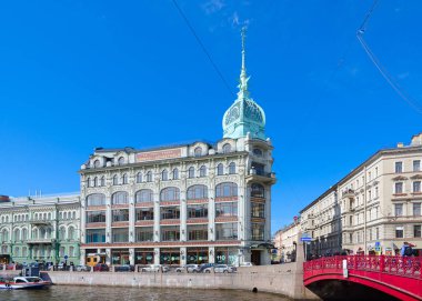 Ticaret ev Esders ve Scheefhals, setin Yusupov Nehri, St. Petersburg, Rusya Federasyonu