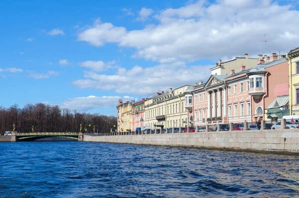 Setin Fontanka Nehri, Panteleimonovsky Köprüsü, St. Petersburg, Rusya'nın