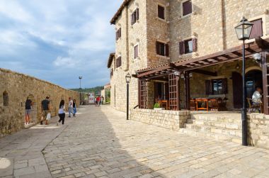 Turistler Old Town, Ulcinj, Karadağ gezinme
