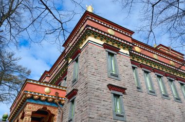 Budist tapınağı Datsan Gunzehoyney, St. Petersburg, Rusya Federasyonu