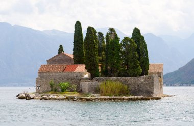 St. George Island (Dead Island) Körfezi Kotor, Karadağ