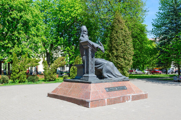 Памятник Симеону Полоцкому, Полоцк, Беларусь
