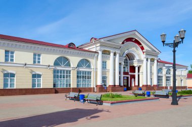 Bina, tren istasyonu Polotsk, Beyaz Rusya