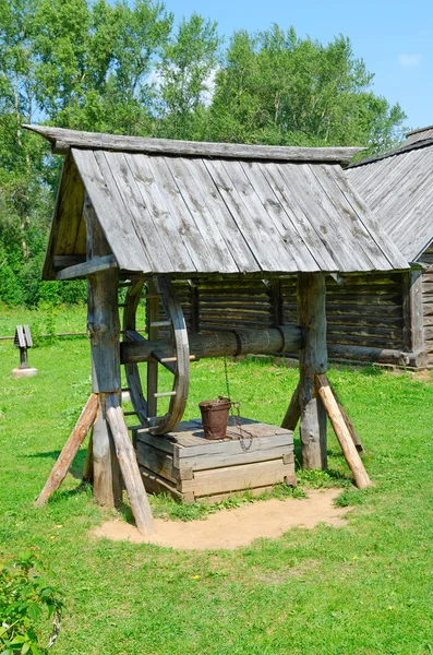 Kostroma architectural and ethnographic and landscape museum-reserve Kostromskaya Sloboda, Russia — Stock Photo, Image