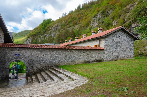 Klostret moraca, montenegro — Stockfoto