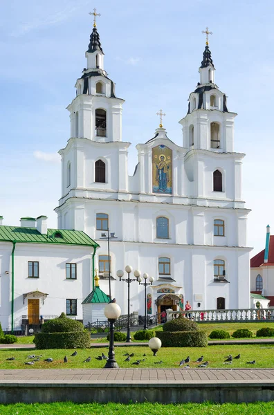 Cathedral of Descent of Holy Spirit (Holy Spirit Cathedral), Minsk, Belarus — Stock Photo, Image