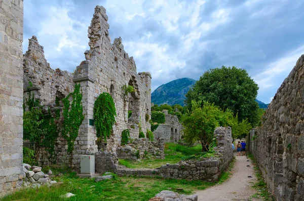 Rovine del Vecchio Bar, Montenegro — Foto Stock