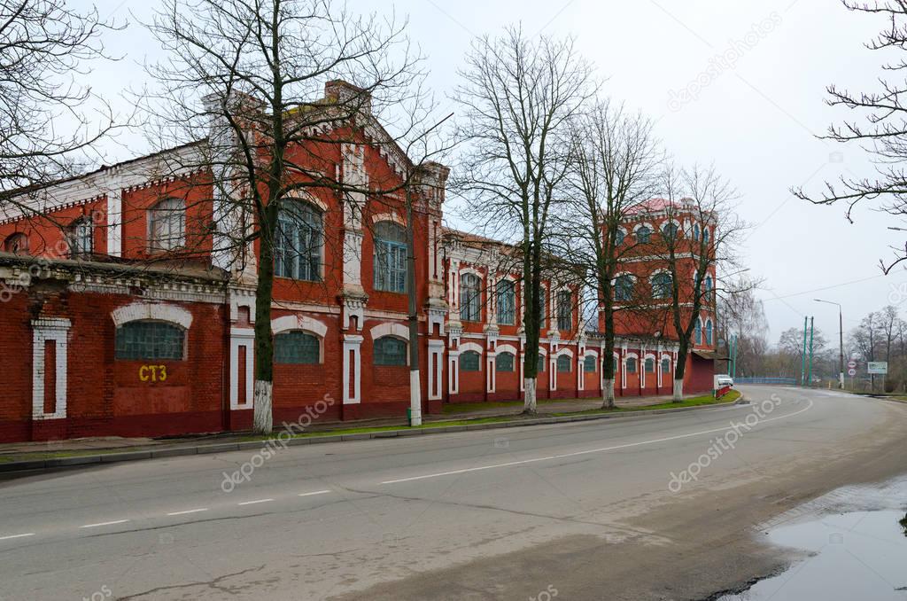 Complex of buildings of paper mill (1870), Dobrush, Belarus