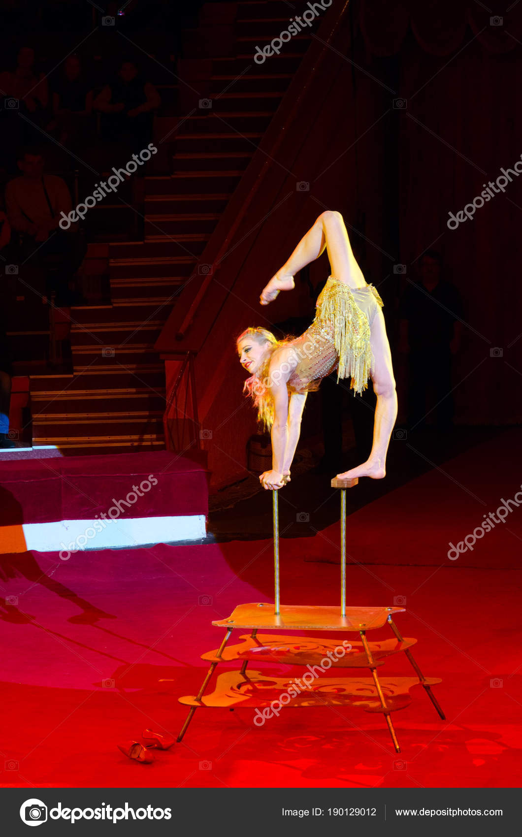 Tour of Moscow Circus named after Nikulin. Caoutchouc (number performed