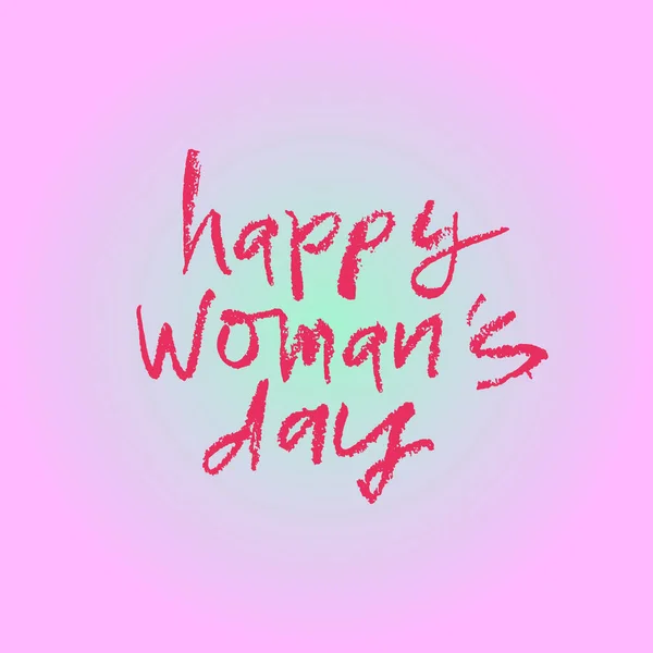 Vector Illustration Womens International Day Text Bags Tag Icon Womens — 스톡 벡터