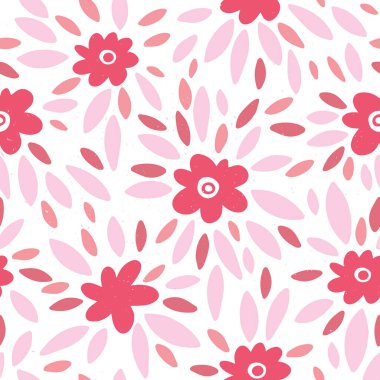 Renkli çiçek vektör deseni