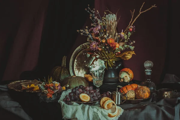 Sonbahar holland natürmort Stilizasyon