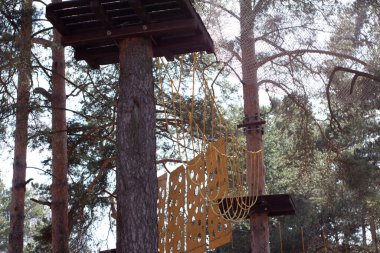 Halat kasabasında engelli parkur