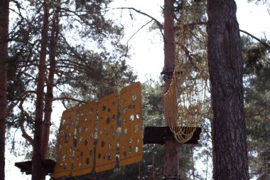 Halat kasabasında engelli parkur