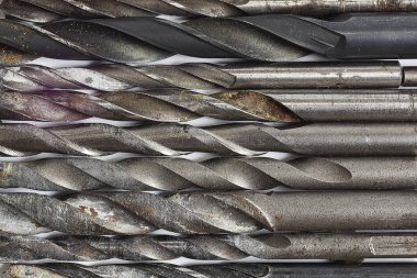 Matkap burguları sürü. 