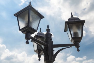 Stry sokak lâmbası direği retro tarzı.