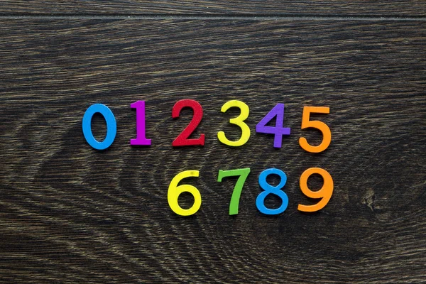 The numbers on the floor. — Stock Photo, Image