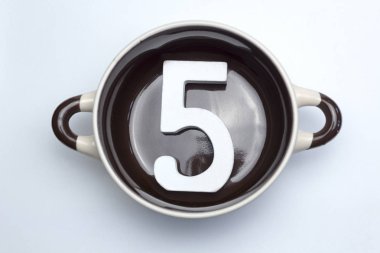 Beş kasesi altındaki şekil.