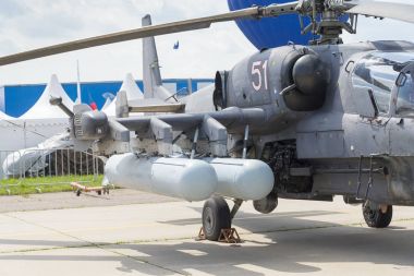 Maks Rus savaş helikopter.