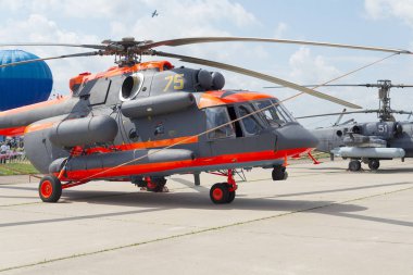 Maks Rus savaş helikopter.