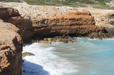 Deniz ve dağlar Girit.