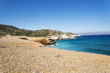 Deniz ve dağlar Girit.