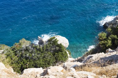 Deniz ve dağlar Girit.