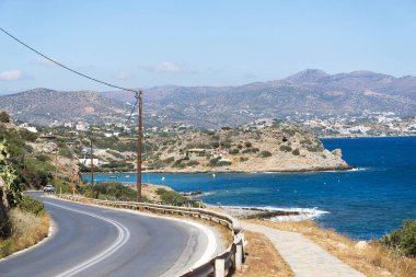 Girit Adası'nın kıyısındaki güzel plajları yolda.
