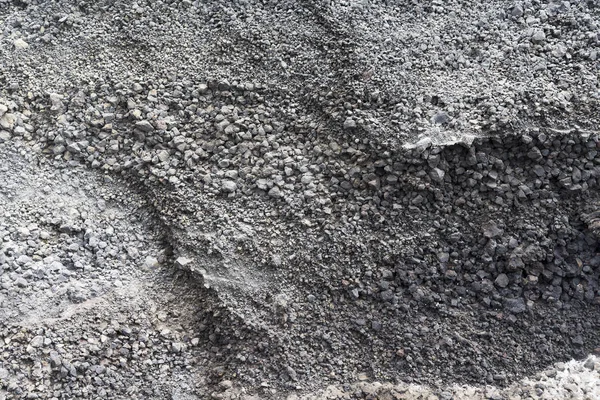 Textura de cascalho de granito, pedra redonda pequena , — Fotografia de Stock