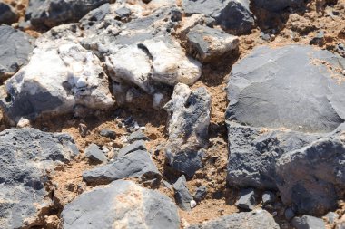 Doku beyaz taş buzlu.