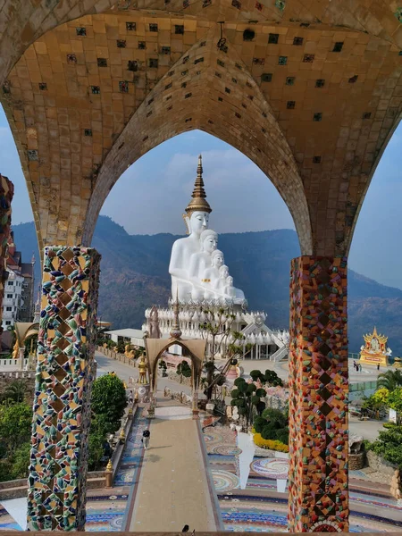 Vackert Buddistiskt Kloster Och Tempel Pha Sorn Kaew Phetchabun Provinsen — Stockfoto