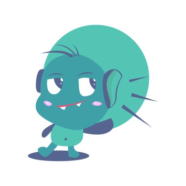 Sevimli Geen Canavarı Havalı onu şımarttı