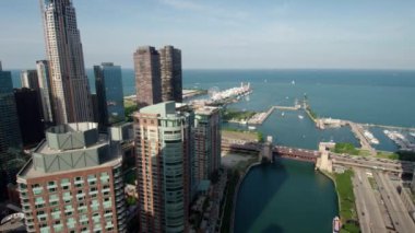 Chicago Skyline Chicago Nehri 