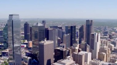 Dallas Skyline gökdelenleri şehir manzarası