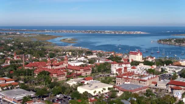 Drone Aérien Saint Augustin Florida — Video