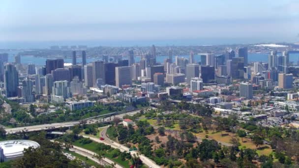 Balboa Parque Baía Centro San Diego — Vídeo de Stock