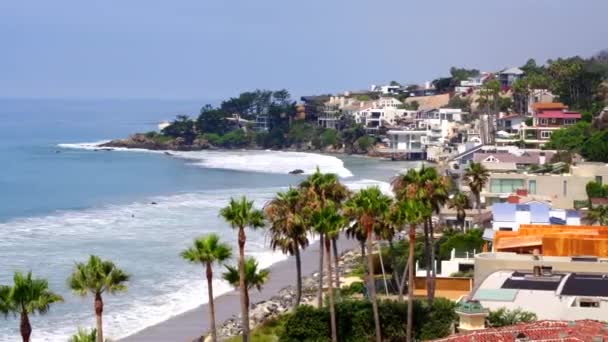 Hermosas Casas Playa Malibú — Vídeo de stock