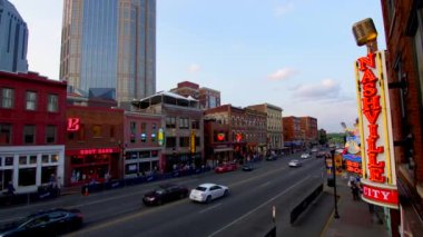 Nashville şehir merkezinde. 