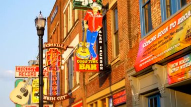 Nashville şehir merkezinde. 