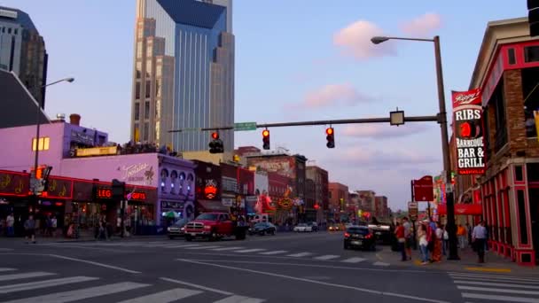 Centre Ville Nashville Tracking Shot — Video