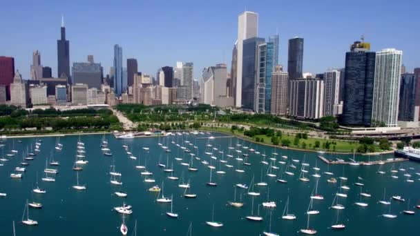 Drone Chicago Horizon Portuaire — Video