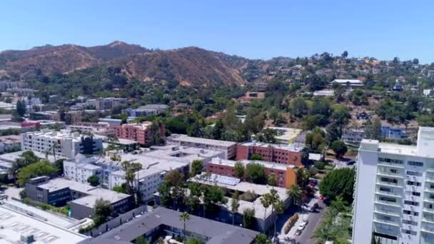 Wzgórza Hollywood Okolice — Wideo stockowe