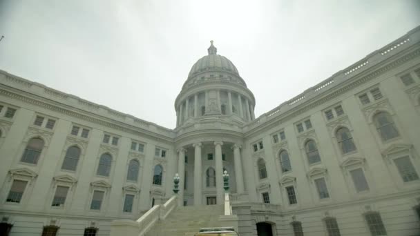 Madison Capitol Dış Bina — Stok video