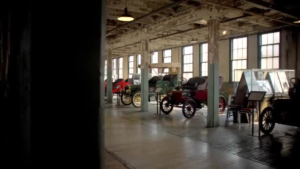 Vintage Ford Cars Detroit Musée — Video