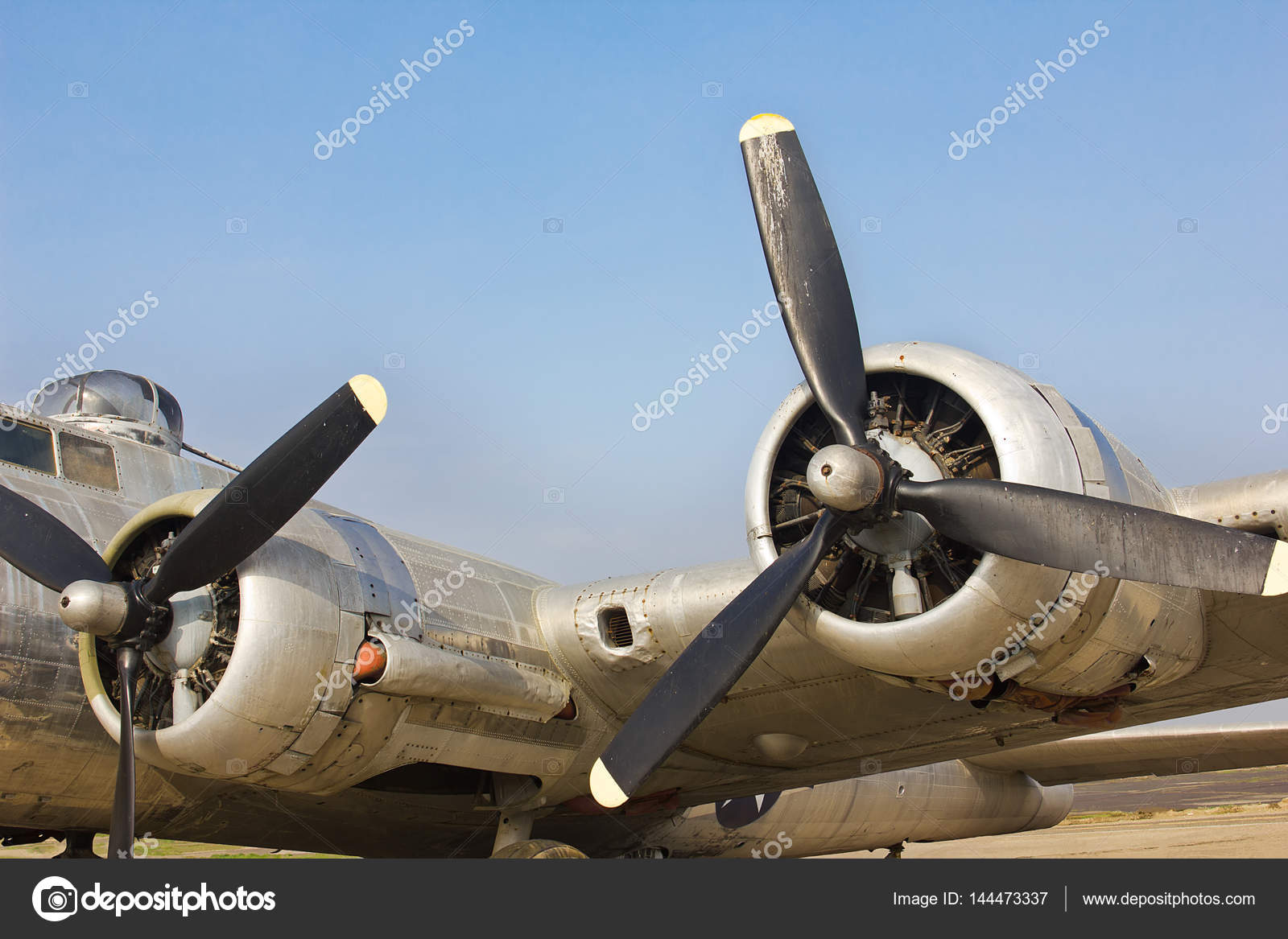 Old Plane Propeller Stock Photo by ©Johnnyrh 144473337