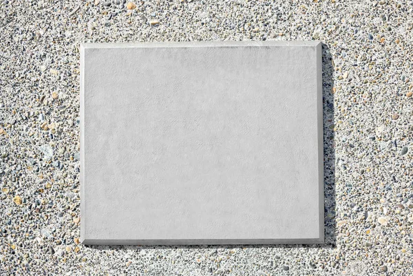 boş metal plaket